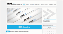 Desktop Screenshot of lprs.de
